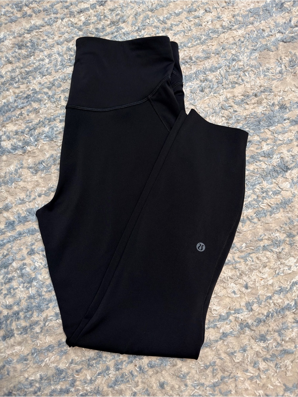 Lululemon Base Pace High-Rise Tight 25” Brushed Black Size 10 Running Leggings
